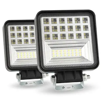 Led Pods, 2Pcs 4 Inch Spot Flood Combo Diffused Square Led Work Lights Off Road Led Cubes Led Driving Lights For Truck 4X4 Tract 
Led Pods, 2Pcs 4 Inch Spot Flood Combo Diffused Square Led Work Lights Off Road Led Cubes Led Driving Lights For Truck 4X4 Tract