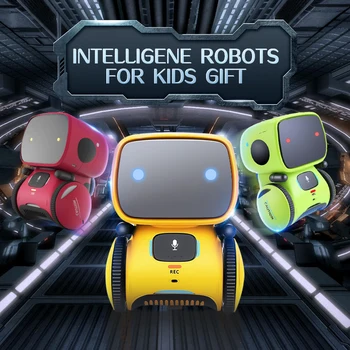 3 system RC toys Intelligent Robot Dance Music Recording Dialogue Touch-Sensitive Control Interactive robot Toy for Kids Gift
3 system RC toys Intelligent Robot Dance Music Recording Dialogue Touch-Sensitive Control Interactive robot Toy for Kids Gift