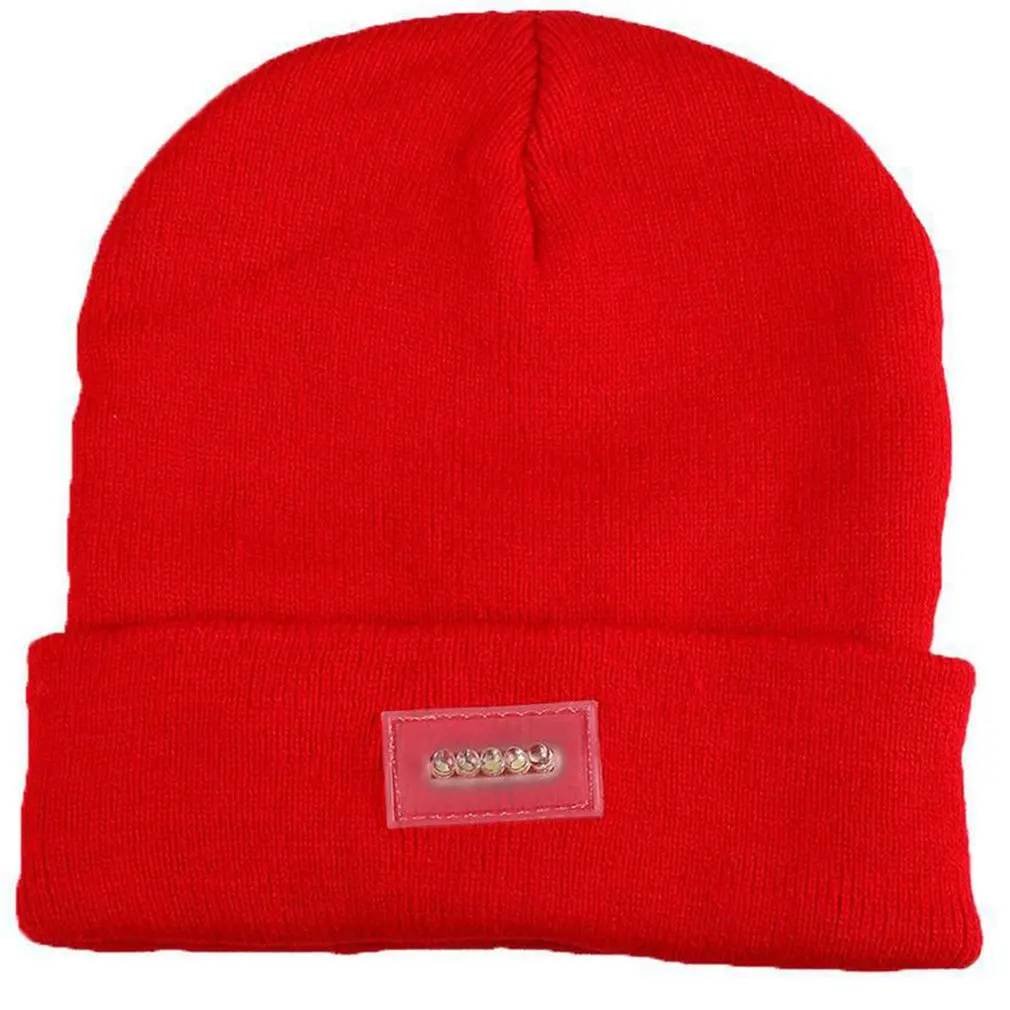 Winter 5 LED Light Hat Warm Beanies Gorro Fishing Angling Camping Black Caps Knitting Woolen Hat
Winter 5 LED Light Hat Warm Beanies Gorro Fishing Angling Camping Black Caps Knitting Woolen Hat
