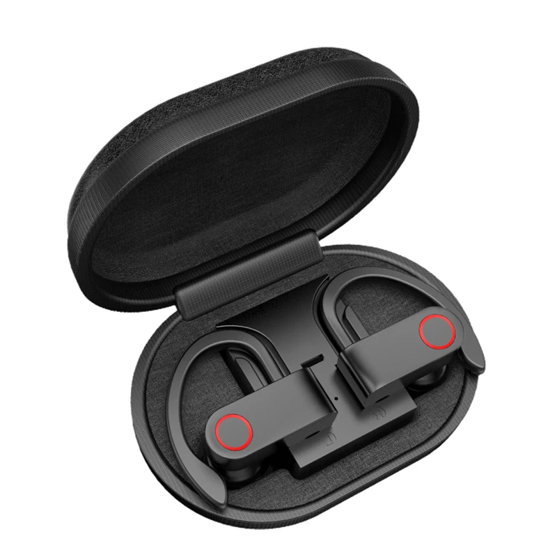 Wireless Bluetooth Earphone TWS with Charging Box Bluetooth Headphone V5.0 True Stereo Sweatproof Earbuds with Mic
Wireless Bluetooth Earphone TWS with Charging Box Bluetooth Headphone V5.0 True Stereo Sweatproof Earbuds with Mic