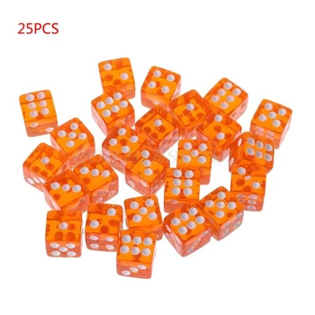 25 Pcs/Set New Party Game Dice 12 Square Transparent Dices Colorful Club Play Gifts For Dungeon D & D Desktop Table Games
25 Pcs/Set New Party Game Dice 12 Square Transparent Dices Colorful Club Play Gifts For Dungeon D & D Desktop Table Games