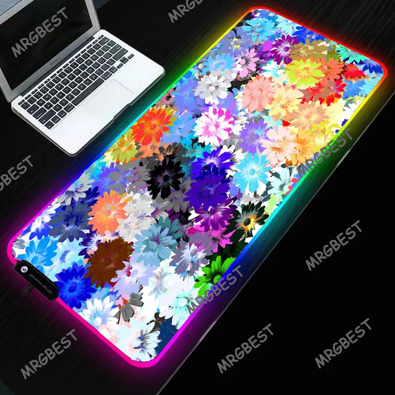 Gaming Mouse-Pad RGB LED Lighting Flowers Colorful Mouse Pad Big XXL Mouse-pad Backlight Computer Mat Rubber Keyboard Desk Pad
Gaming Mouse-Pad RGB LED Lighting Flowers Colorful Mouse Pad Big XXL Mouse-pad Backlight Computer Mat Rubber Keyboard Desk Pad