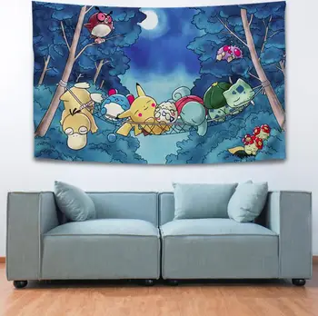Pikachu Pokemon Painting Tapestry 3D Printing Tapestrying Rectangular Home Decor Wall Hanging 03
Pikachu Pokemon Painting Tapestry 3D Printing Tapestrying Rectangular Home Decor Wall Hanging 03