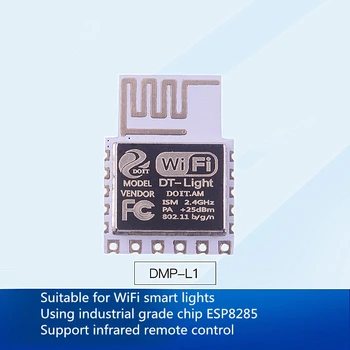 DT-Light WiFi Module Supports a variety of Smart Speakers such as Amazon Alexa Google Assistant Tmall Elf, etc
DT-Light WiFi Module Supports a variety of Smart Speakers such as Amazon Alexa Google Assistant Tmall Elf, etc