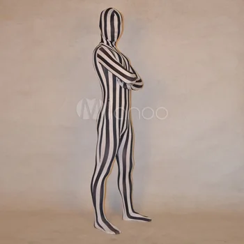 High Quality Adult/Kids Womens/Mens Halloween Spandex Black/white Striped Cosplay Costumes Lycra Zentai Costume Full Body Suit
High Quality Adult/Kids Womens/Mens Halloween Spandex Black/white Striped Cosplay Costumes Lycra Zentai Costume Full Body Suit