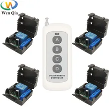 Wenqia Smart Home Wireless Remote Control Light Switch 433mhz rf DC 12V 10A Relay Receiver Module For Electronic Lock Lamp Diy
Wenqia Smart Home Wireless Remote Control Light Switch 433mhz rf DC 12V 10A Relay Receiver Module For Electronic Lock Lamp Diy