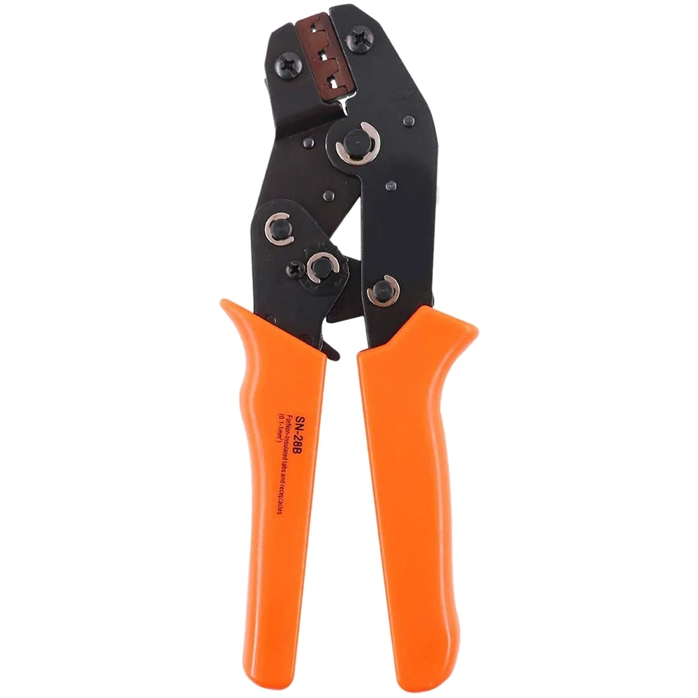 SN-28B Dupont Crimping Tool Pliers Wire Crimper Insulated Hand Tool Set Adjustable Ratcheting Type Crimper Clamp Kit Tool
SN-28B Dupont Crimping Tool Pliers Wire Crimper Insulated Hand Tool Set Adjustable Ratcheting Type Crimper Clamp Kit Tool