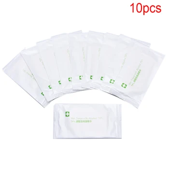 10pcs Portable 75% Alcohol Wet Wipes Antiseptic Hand Cleaning Wipes Disinfection Wipes Sterilization Wipes Household
10pcs Portable 75% Alcohol Wet Wipes Antiseptic Hand Cleaning Wipes Disinfection Wipes Sterilization Wipes Household