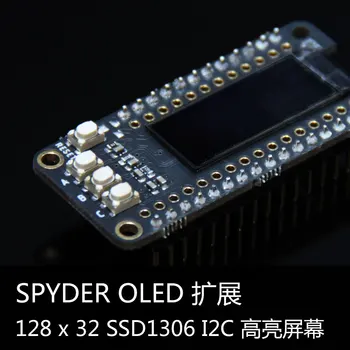 SPYDER Feather Wing OLED - 128x32 OLED Extension SSD1306 I2C
SPYDER Feather Wing OLED - 128x32 OLED Extension SSD1306 I2C