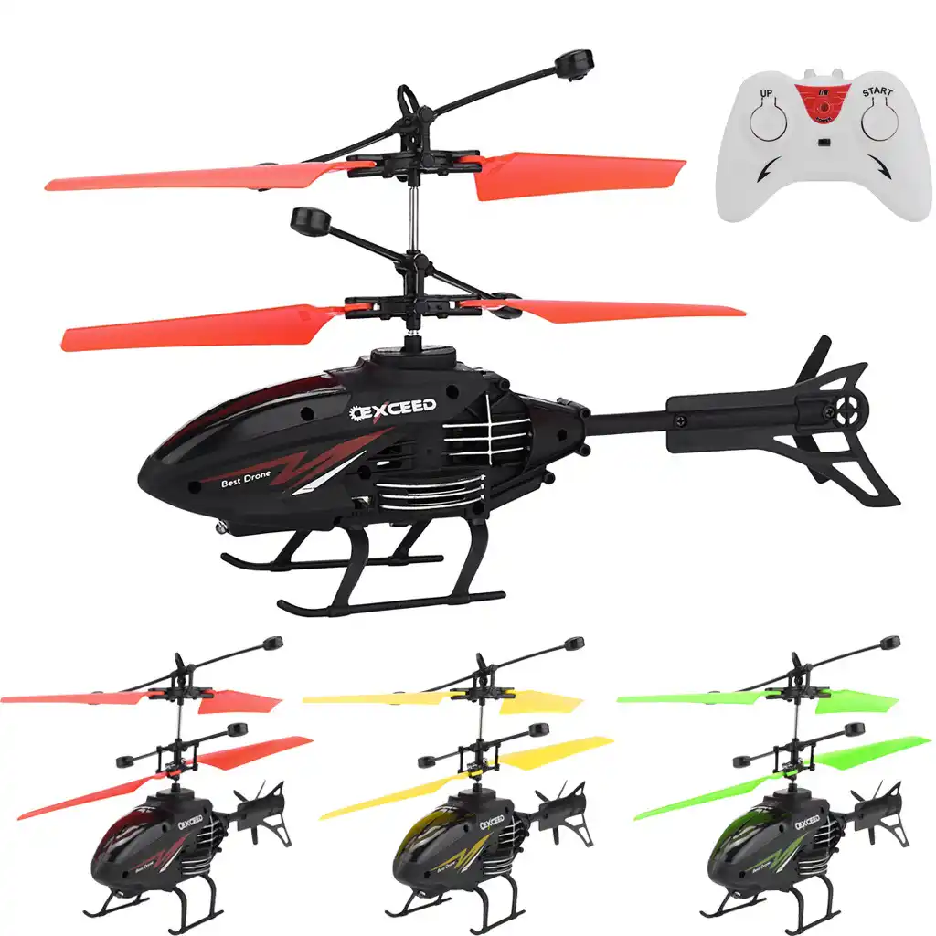 2ch gyro helicopter