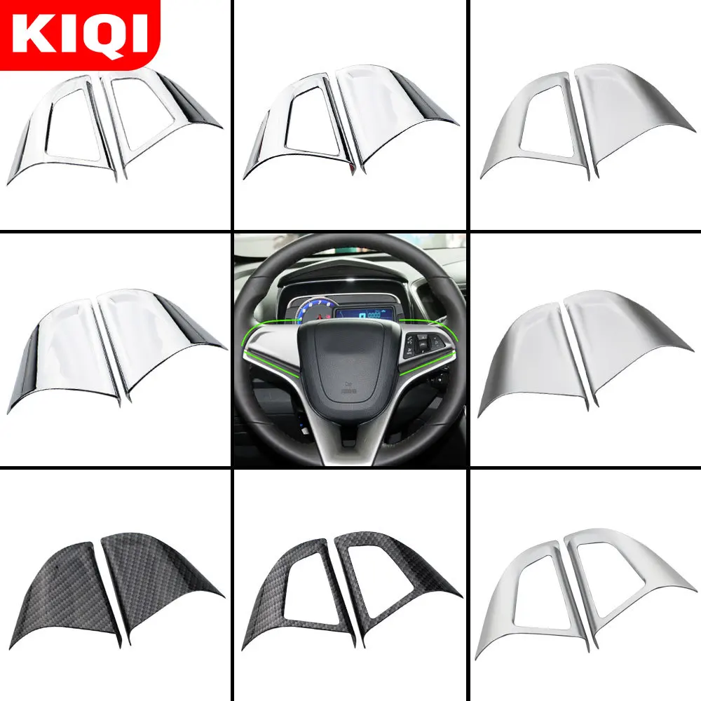 Car Chrome Steering Wheel Protective Cover Trim Car Sticker for Chevrolet Cruze Sedan Hatchback 2009 - 2015 Trax
Car Chrome Steering Wheel Protective Cover Trim Car Sticker for Chevrolet Cruze Sedan Hatchback 2009 - 2015 Trax