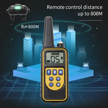 Waterproof Electric Dog Training Collar Rechargeable Remote Control Pet With LCD Display For All Size Bark-Stop Collars
Waterproof Electric Dog Training Collar Rechargeable Remote Control Pet With LCD Display For All Size Bark-Stop Collars
