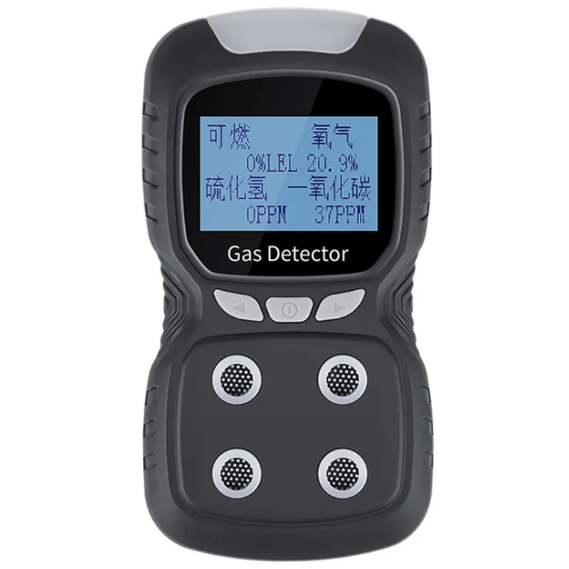 Portable Multi Gas Detector 4 in 1, Monitor Gas Detector, Propane, Gas Leak Detector, LCD Display with Clear Voice Alarm, Light
Portable Multi Gas Detector 4 in 1, Monitor Gas Detector, Propane, Gas Leak Detector, LCD Display with Clear Voice Alarm, Light