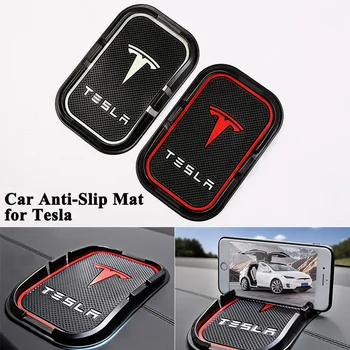 For Tesla Model 3 S X Car Anti Slip Mat Sticky Pad with Logo Dashboard anti-slip mat phone key GPS holder Accessories 1pc
For Tesla Model 3 S X Car Anti Slip Mat Sticky Pad with Logo Dashboard anti-slip mat phone key GPS holder Accessories 1pc