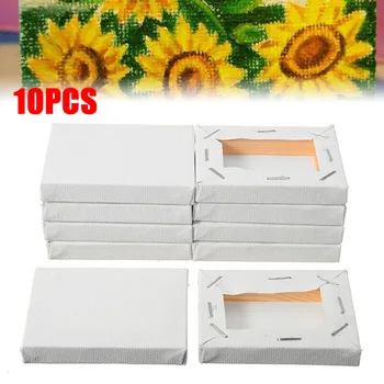 4/10PCS 7*9cm Wood Framed Artist Blank Art Canvas Boards For Acrylic Oil Painting Blank Art Canvases Board DIY Kid Children 
4/10PCS 7*9cm Wood Framed Artist Blank Art Canvas Boards For Acrylic Oil Painting Blank Art Canvases Board DIY Kid Children