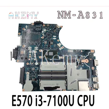 SAMXINNO For Lenovo Thinkpad E570 E570C CE570 NM-A831 Laotop Mainboard with i3-7100U CPU NM-A831 Motherboard
SAMXINNO For Lenovo Thinkpad E570 E570C CE570 NM-A831 Laotop Mainboard with i3-7100U CPU NM-A831 Motherboard