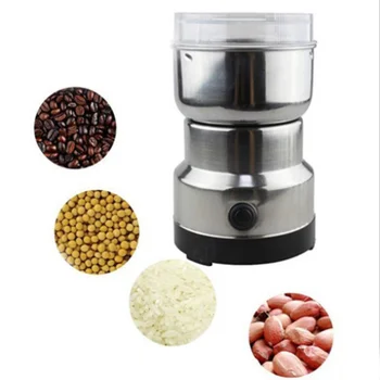 New Multi-functional EU Plug Coffee Grinder Stainless Electric Herbs/Spices/Nuts/Grains/Coffee Bean Grinding 220V 50Hz 5 
New Multi-functional EU Plug Coffee Grinder Stainless Electric Herbs/Spices/Nuts/Grains/Coffee Bean Grinding 220V 50Hz 5