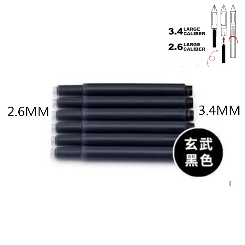 INK SUPPLIES--6PCS Original Kaco Fountain Pen Ink Cartridges for Kaco EDGE Pens, Compatible with European Standards Pens, Black
INK SUPPLIES--6PCS Original Kaco Fountain Pen Ink Cartridges for Kaco EDGE Pens, Compatible with European Standards Pens, Black