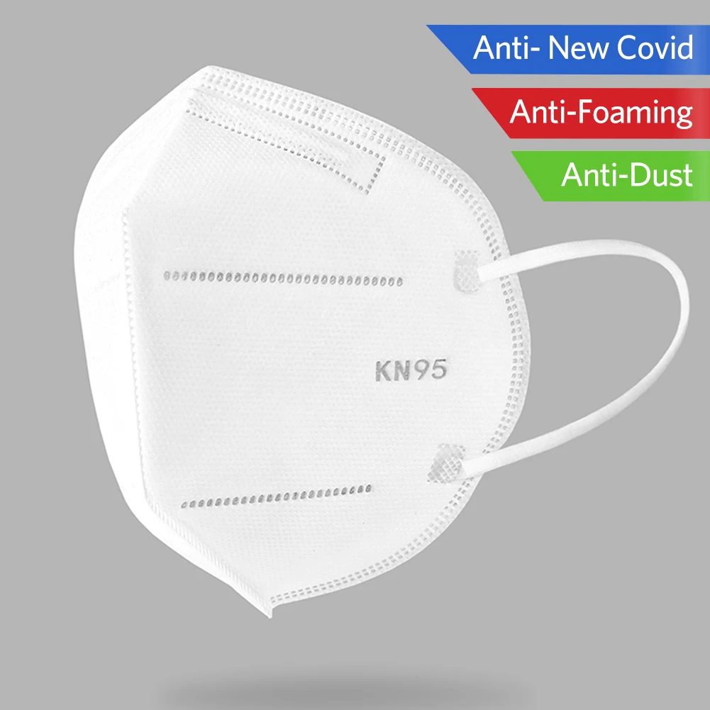 1pc/pack Disposable Mask KN95 Face Mask 95% Filtration Non-woven Fabric Protective Masks Dust Particles Pollution Filter
1pc/pack Disposable Mask KN95 Face Mask 95% Filtration Non-woven Fabric Protective Masks Dust Particles Pollution Filter