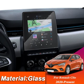 Car Styling Dashboard GPS Navigation Screen Glass Protective Film Sticker For Renault Clio 2020-Present Control of LCD Screen
Car Styling Dashboard GPS Navigation Screen Glass Protective Film Sticker For Renault Clio 2020-Present Control of LCD Screen