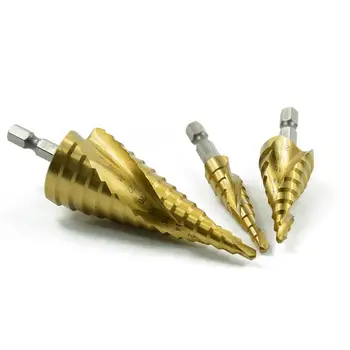 Practical Cone Drill Bit Tools Metal Useful Countersink Hex Titanium Step Drill Metalworking Kit Home 4241 High-Speed Steel
Practical Cone Drill Bit Tools Metal Useful Countersink Hex Titanium Step Drill Metalworking Kit Home 4241 High-Speed Steel