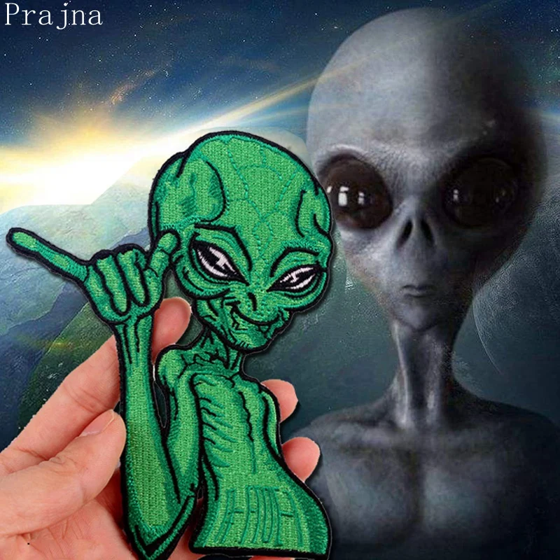 Prajna Alien Patch Space Star Wars Patch Iron On Embroidered Patches For Clothes Stripe Hippie Stickers Applique On Clothes DIY
Prajna Alien Patch Space Star Wars Patch Iron On Embroidered Patches For Clothes Stripe Hippie Stickers Applique On Clothes DIY