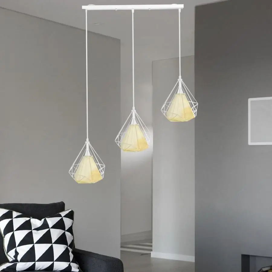 AC 100-240V E27X3 Retro Style Pendant Lamp Iron Light Fixture For Study Bar Hallway
AC 100-240V E27X3 Retro Style Pendant Lamp Iron Light Fixture For Study Bar Hallway