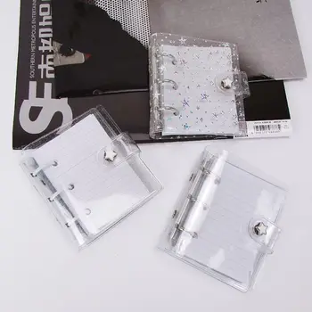 2020 New Transparent 3 Hole Mini PVC Loose Leaf Notebook Notepad Sheet Shell Folder Cover
2020 New Transparent 3 Hole Mini PVC Loose Leaf Notebook Notepad Sheet Shell Folder Cover