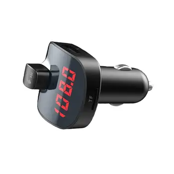 Dual Usb Car Handsfree Fm Transmitter Portable Fm Adapter With Wireless Receiver Bbl08 Handsfree Voltage Detection
Dual Usb Car Handsfree Fm Transmitter Portable Fm Adapter With Wireless Receiver Bbl08 Handsfree Voltage Detection