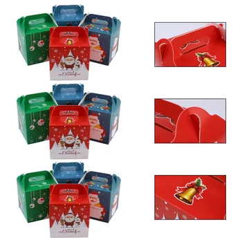 12Pcs Xmas Creative Candy Box Gift Box Christmas Paper Apple Box (Random Color)
12Pcs Xmas Creative Candy Box Gift Box Christmas Paper Apple Box (Random Color)