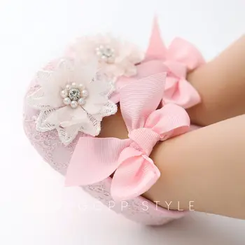 2Pcs Newborn Baby Girls Kid Soft Sole Crib Shoes Lace Flower Headband Autumn Shoes Headband Cute Appliques Flower Prewalker
2Pcs Newborn Baby Girls Kid Soft Sole Crib Shoes Lace Flower Headband Autumn Shoes Headband Cute Appliques Flower Prewalker
