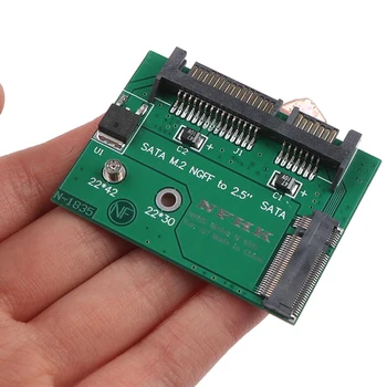 M.2 NGFF Ssd Solid State Hard Disk To Half High 2.5 Inch Sata3 Adapter Card
M.2 NGFF Ssd Solid State Hard Disk To Half High 2.5 Inch Sata3 Adapter Card