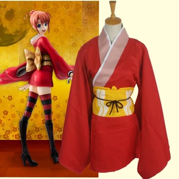 Amine Gintama Kouka Kagura Cosplay Custom Adult Size Wedding Dress Hanging Shaft Improved Kimono Uniforms Cosplay Costume
Amine Gintama Kouka Kagura Cosplay Custom Adult Size Wedding Dress Hanging Shaft Improved Kimono Uniforms Cosplay Costume