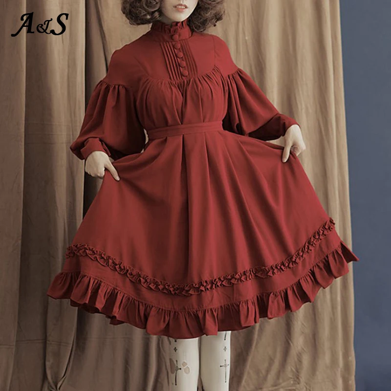 Cosplay&ware Gothic Vintage Lolita Dress Women Japanese Style Palace Princess Dresses Sleeve Cute Party Sweet Cosplay Costume 15 Cosplay&ware Gothic Vintage Lolita Dress Women Japanese Style Palace Princess Dresses Sleeve Cute Party Sweet Cosplay Costume -Zentai shop online H5843cad21fe04930a1612bd3fb2e46feW.jpg