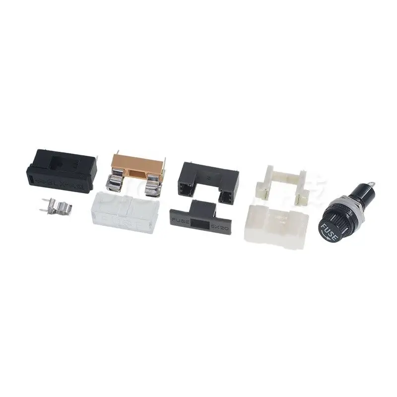 10PCS BLX-A Type 5*20mm With Cover Fuse Holder 5x20 Clip Sockets
10PCS BLX-A Type 5*20mm With Cover Fuse Holder 5x20 Clip Sockets