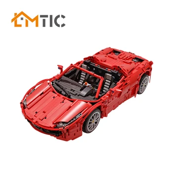 MOC Ferraried-458 Sports Car Model Diy Bricks Toys 2046PCS Small Size Building Blocks Educational Brithday Gift For Children Kid
MOC Ferraried-458 Sports Car Model Diy Bricks Toys 2046PCS Small Size Building Blocks Educational Brithday Gift For Children Kid