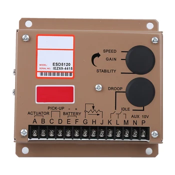 Generator Speed Controller DC Speed Regulator / Governor Low Voltage Equipment Diesel Generator Accessories ESD5120
Generator Speed Controller DC Speed Regulator / Governor Low Voltage Equipment Diesel Generator Accessories ESD5120