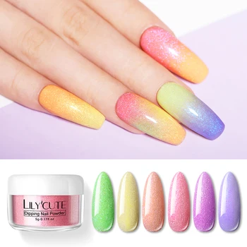 LILYCUTE 5g Nail Pearly Lustre Dipping Nail Powder Pink Purple Colorful French Nail Powder Nail System Natural Dry DIY Powder
LILYCUTE 5g Nail Pearly Lustre Dipping Nail Powder Pink Purple Colorful French Nail Powder Nail System Natural Dry DIY Powder