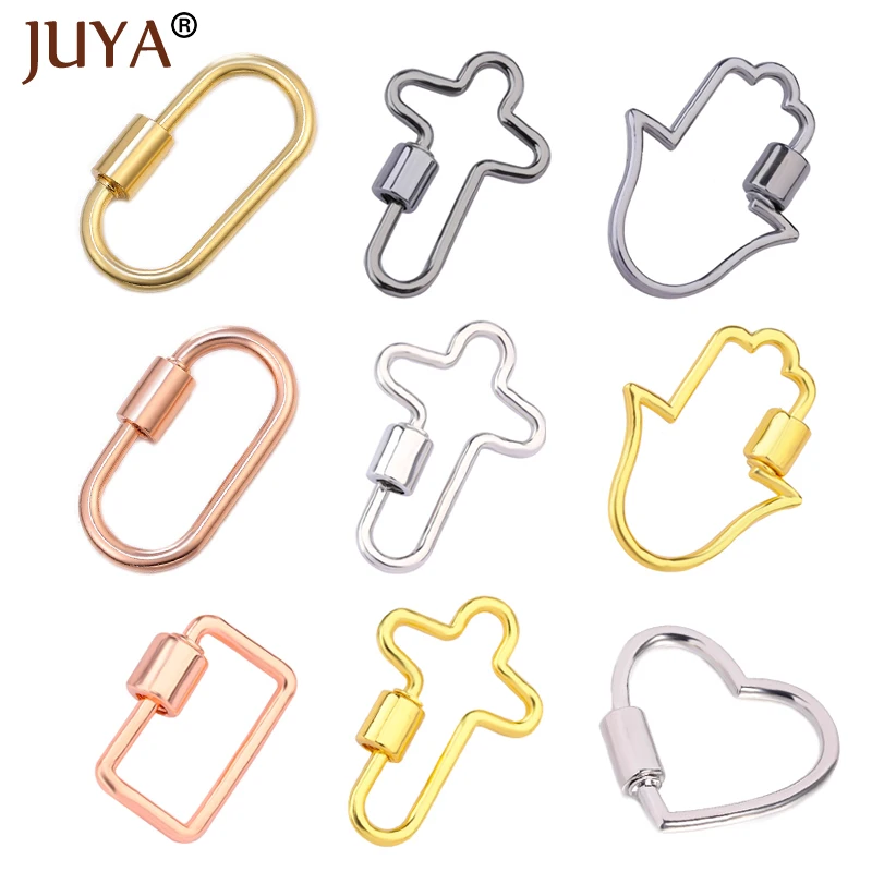 Juya 3pcs Alloy Clasps Trendy Lock Hook Spiral Pendants for DIY Hanging Chain Accessories Jewellery Making Necklace Jewelry
Juya 3pcs Alloy Clasps Trendy Lock Hook Spiral Pendants for DIY Hanging Chain Accessories Jewellery Making Necklace Jewelry