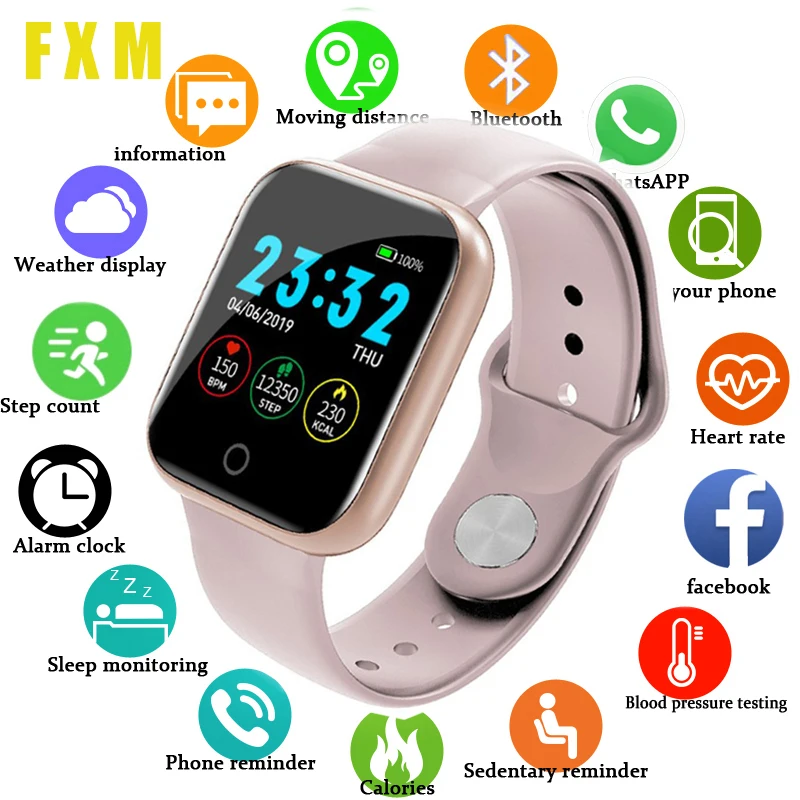 2020 Top Electronic digital watch Men Women Blood Pressure Heart Rate Waterproof Tracker Sport Clock Watch Smart For Android IOS
2020 Top Electronic digital watch Men Women Blood Pressure Heart Rate Waterproof Tracker Sport Clock Watch Smart For Android IOS
