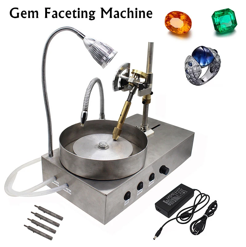 2019 New Gemstone Grinding machine Gem Faceting Machine Jade Stone Angle Machine Jewelry Polisher Flat Grinder+LED+Water pump Y
2019 New Gemstone Grinding machine Gem Faceting Machine Jade Stone Angle Machine Jewelry Polisher Flat Grinder+LED+Water pump Y