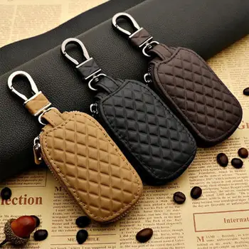 Car Leather Key Case 5.43x1.69in Key Chain Coin Holder Protector Bag Cra Key Case Cover Car Accessories With Zipper For Men
Car Leather Key Case 5.43x1.69in Key Chain Coin Holder Protector Bag Cra Key Case Cover Car Accessories With Zipper For Men
