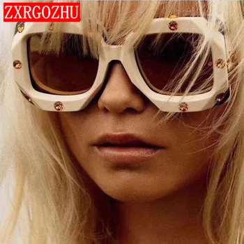 Oversized Luxury Crystal Square Sunglasses Women Diamond Gradient Sun Glasses Woman Mirror Lens Female Eyeglasses Frame oculos 
Oversized Luxury Crystal Square Sunglasses Women Diamond Gradient Sun Glasses Woman Mirror Lens Female Eyeglasses Frame oculos