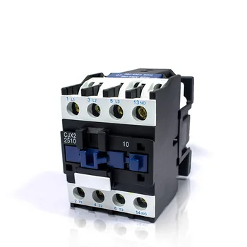 CJX2-2510 LC1 AC Contactor 25A 3 Phase 3-Pole NO Coil Voltage 380V 220V 110V 24V Din Rail Mount 3P+1NO Normal Open
CJX2-2510 LC1 AC Contactor 25A 3 Phase 3-Pole NO Coil Voltage 380V 220V 110V 24V Din Rail Mount 3P+1NO Normal Open