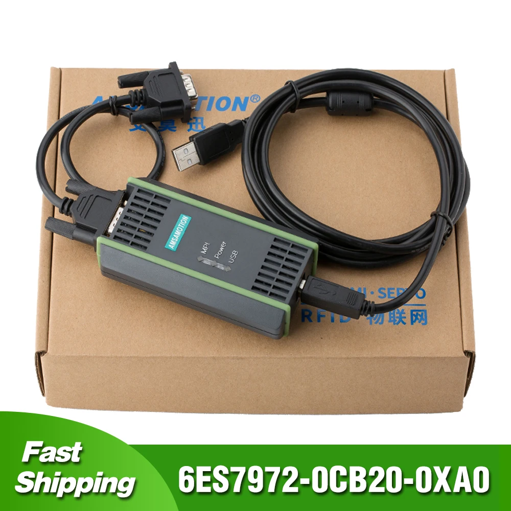 USB-MPI кабель программирования 6ES7 972-0CB20-0XA0 USB в мпай/DP/PPI сетевой адаптер для Siemens