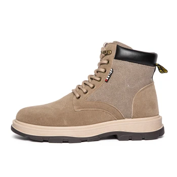 New Martin boot men's English style leather winter high-top work shoes fashion shoes
New Martin boot men's English style leather winter high-top work shoes fashion shoes