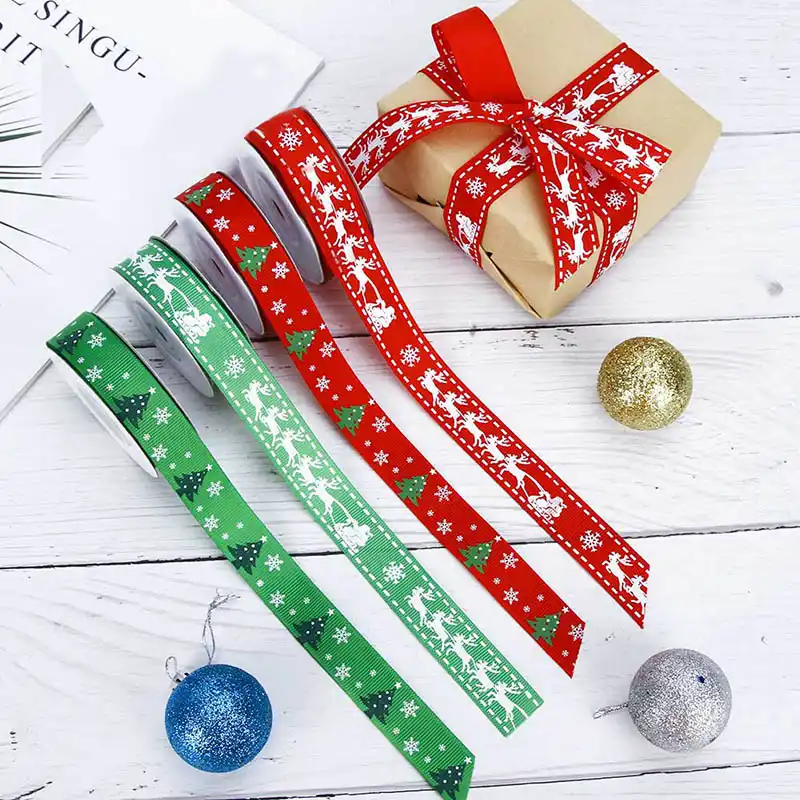 face satin ribbon diy gift wrapping christmas weddingparty