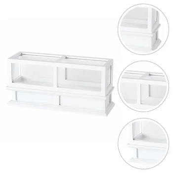 1pc Wooden Cake Cabinet Model Exquisite Lifelike Bakery Counter Model Mini Cabinet Model Cake Cabinet Model for Mini Scene Layou
1pc Wooden Cake Cabinet Model Exquisite Lifelike Bakery Counter Model Mini Cabinet Model Cake Cabinet Model for Mini Scene Layou