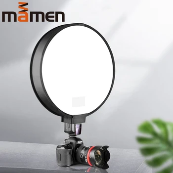 MAMEN 30cm/40cm Round Softbox Flash Diffuser Light Diffuser Reflector For Canon Sony Nikon DSLR Camera Universal
MAMEN 30cm/40cm Round Softbox Flash Diffuser Light Diffuser Reflector For Canon Sony Nikon DSLR Camera Universal