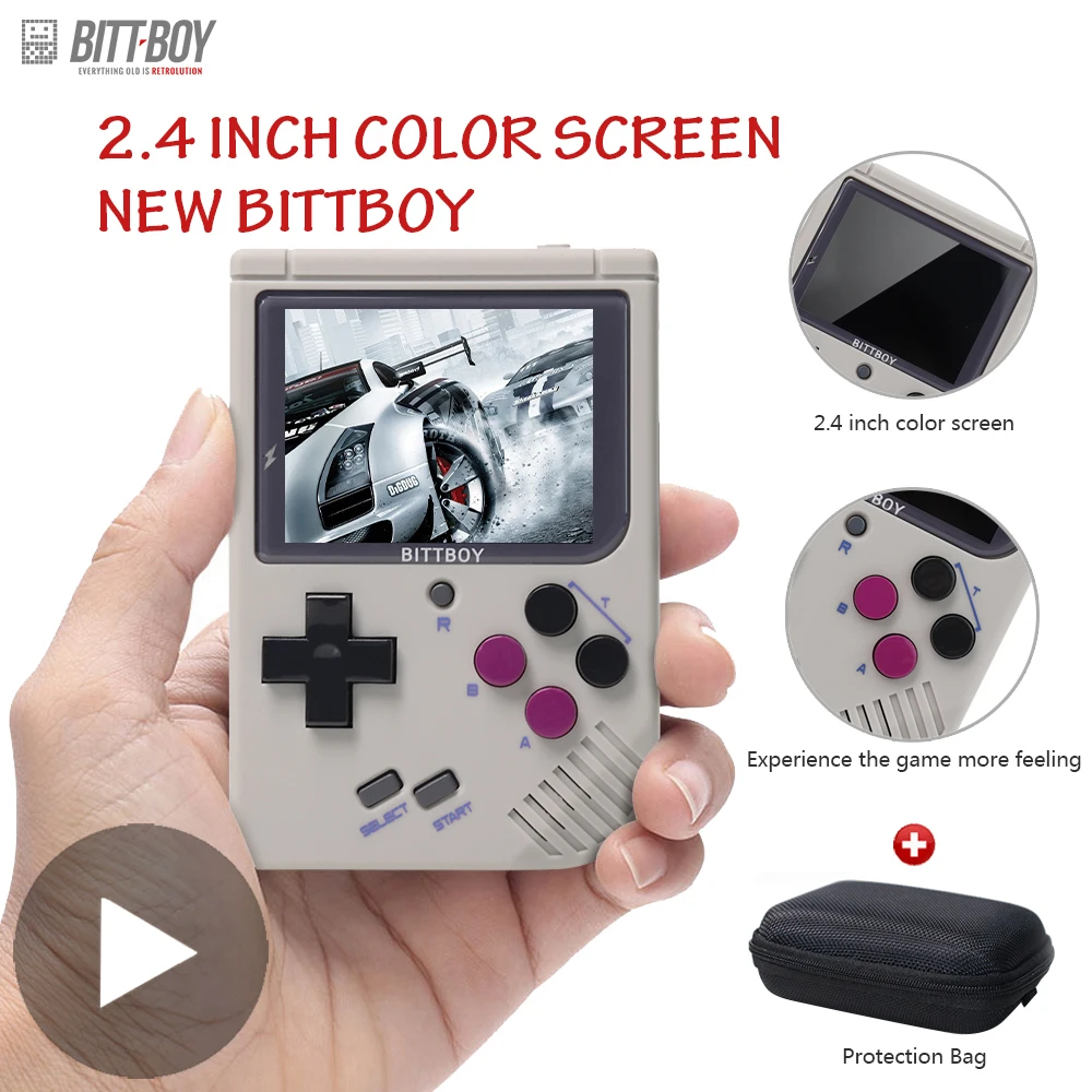 Bittboy Portatil Retro Video Game Console Player Handheld Gaming Videogame Mini Arcade Portable Play Hand Held Machine Retrogame
Bittboy Portatil Retro Video Game Console Player Handheld Gaming Videogame Mini Arcade Portable Play Hand Held Machine Retrogame